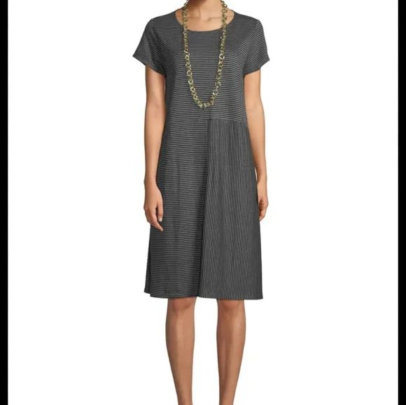 Eileen Fisher | Dresses | Eileen Fisher Shortsleeve Striped Organic Linen Jersey Dress | Poshmark Eileen Fisher | Dresses | Eileen Fisher Shortsleeve Striped Organic Linen Jersey Dress | Poshmark